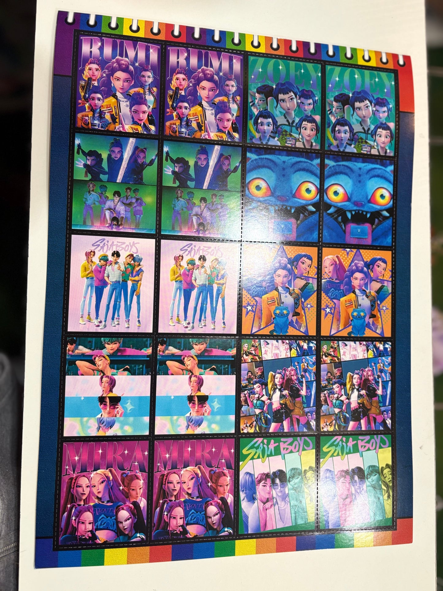 Croquera para colorear “Las guerras de K-pop”