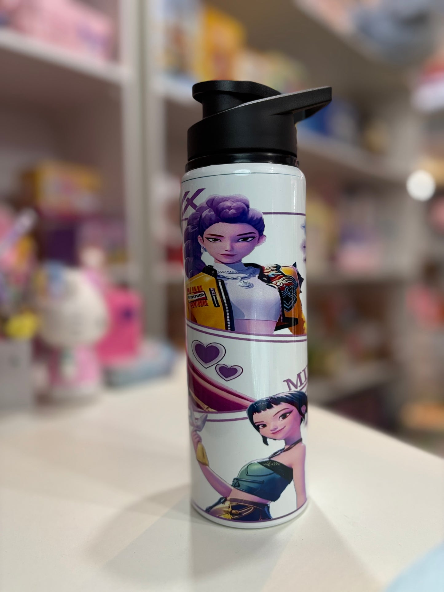Botella deportiva “Guerreras de K-pop”