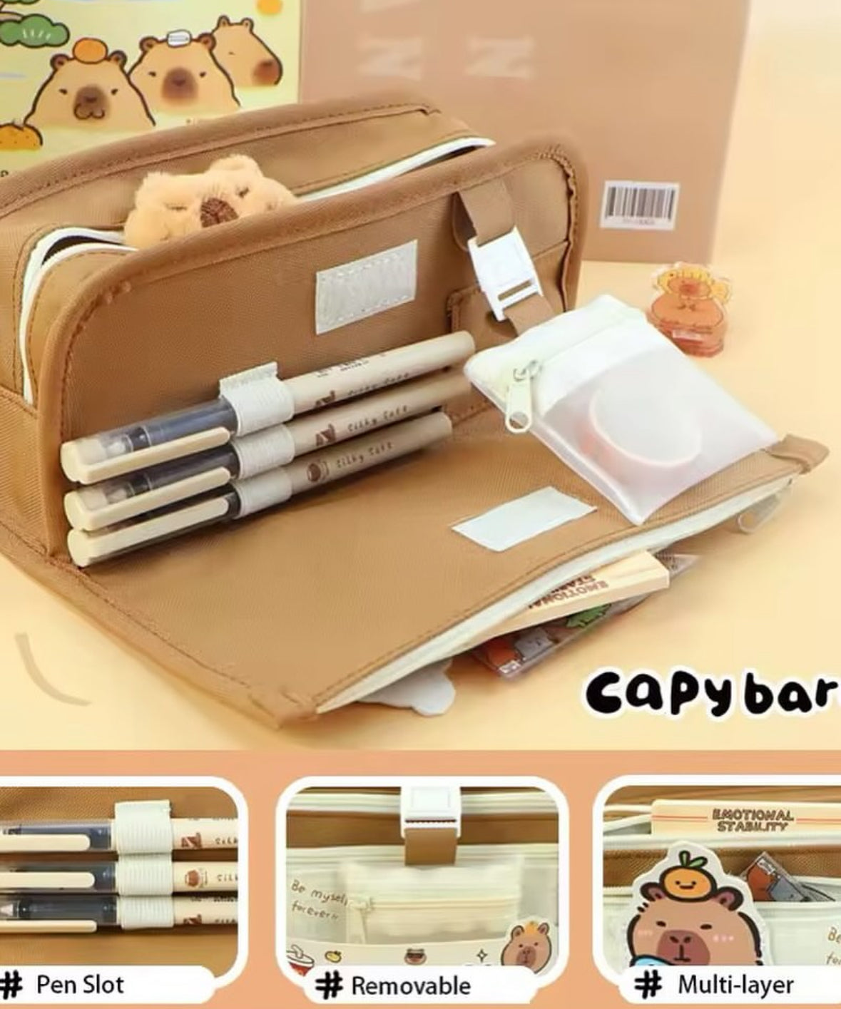 Estuche Capibara