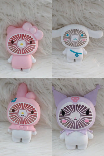 Ventilador Recargable Sanrio