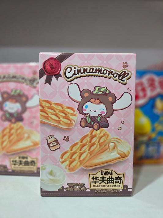 Milky Waffle Cookies