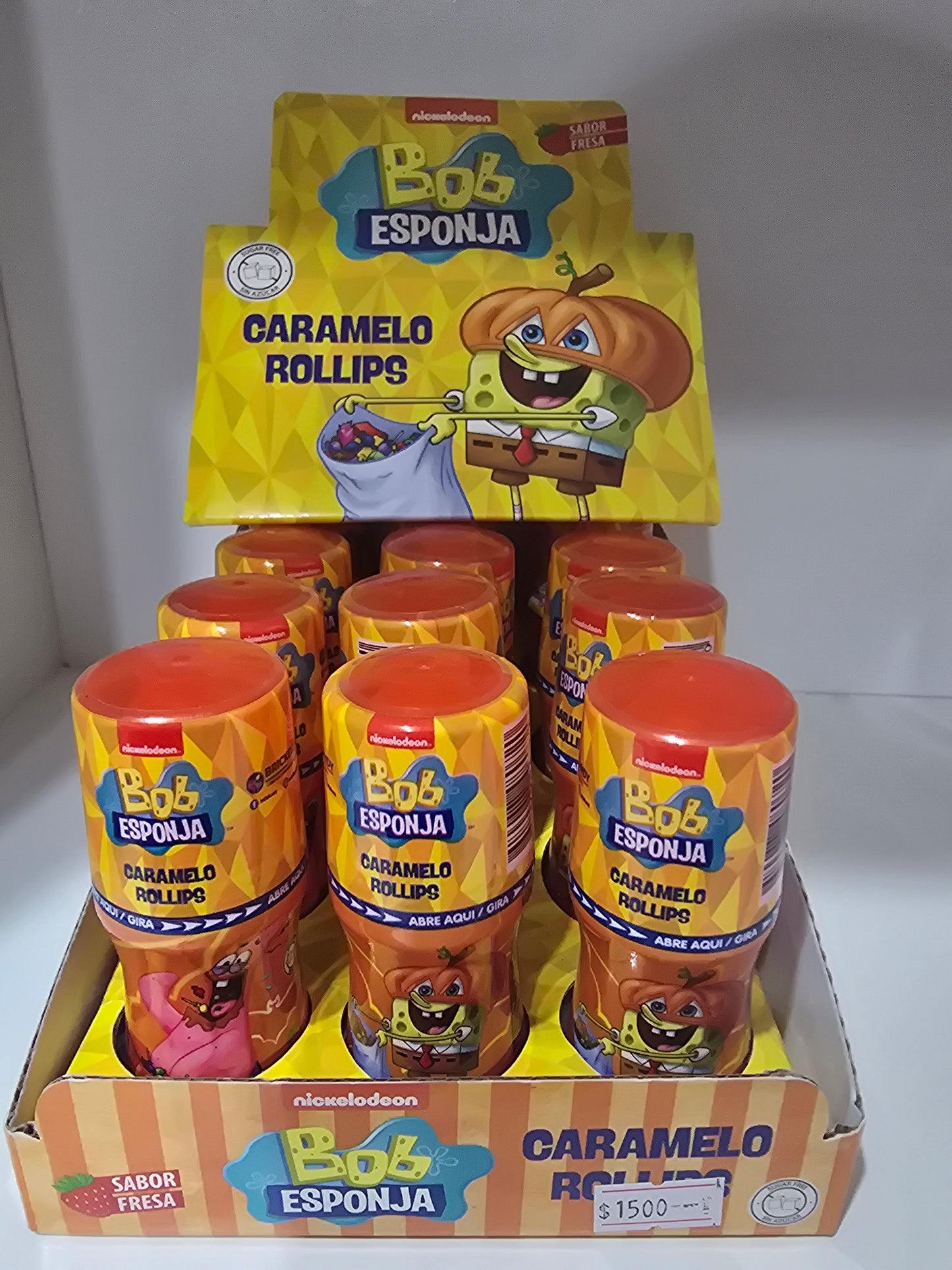 Caramelo Rollips Bob Esponja