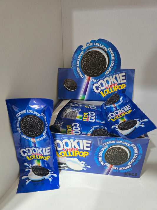 Paleta Oreo con pasito fluorecente