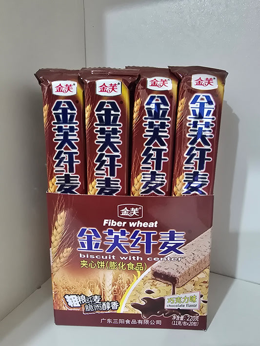 Oblea rellena chocolate