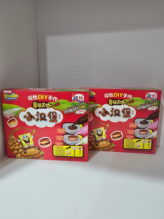 Mini hamburguesa de chocolate Bob Esponja