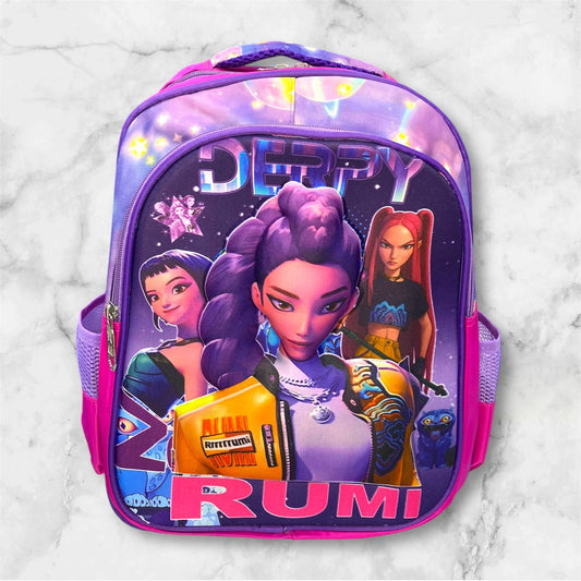Mochila Escolar Las Guerreras del K- pop