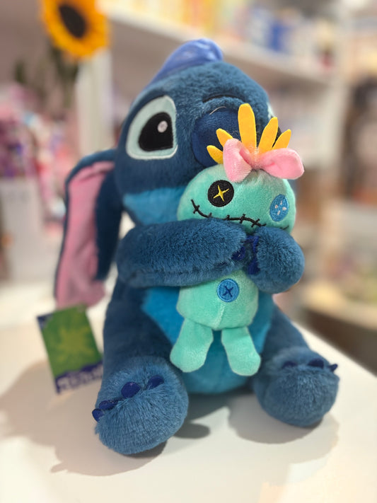 Peluche Stitch con muñeco trapo
