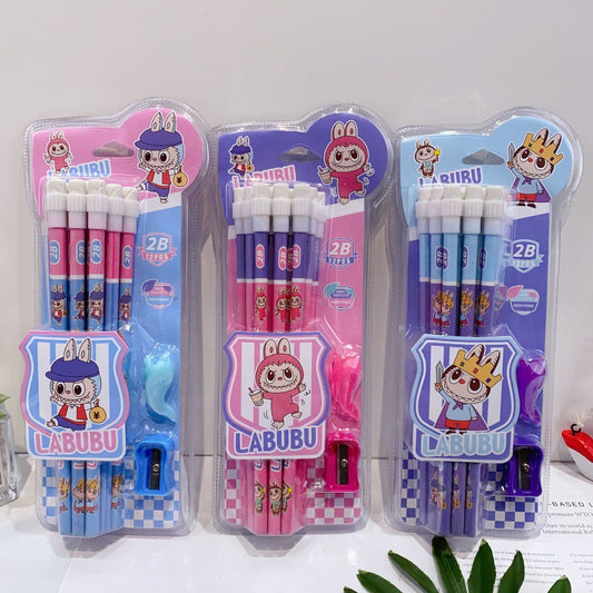 Set de 12 Lápices Grafito La Bubu ✏️🧸